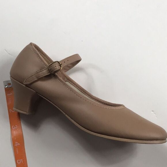 Cream Mary Jane Style Woman Heels Size 6M - Picture 5 of 12